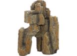 Hobby Fossil Rock 1, Decorazione Per Acquari E Terrari - 14 X 8 X 15 Cm