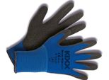 Guanti Da Lavoro Kixx Colour Line, Blu/Nero - Misura 8