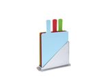 Set Di Taglieri Excellent Houseware Con Supporto, Plastica, 29X20 Cm, Multicolore