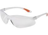 Avit AV13024 Occhiali Di Sicurezza Trasparenti, Arancioni En 166-1 Din 166-1