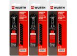 Lame A Scatto WüRth 18 Mm Lame Di Ricambio Lame Per Coltelli Da Taglio Coltelli