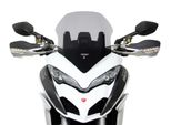 Parabrezza Mra Touring Grigio Fumo Con Abe Per Ducati 1200 Multistrada
