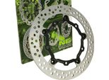 Disco Freno Flottante Ng 1083 - 267 / 132 / 4Mm 5 Fori Per Yamaha Yp R X-Max Xp T-Max Majesty Xenter, Mbk Skycruiser 125 - 530 Ccm