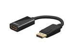 Adapterkabel Displayport > Hdmi 8K / 60Hz Schwarz, 10Cm Kabel