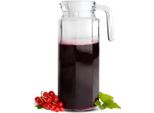 Caraffa In Vetro Da 1,1 Litri Con Coperchio Caraffa Per Il Succo Caraffa Per Il Latte Caraffa Per L'acqua