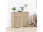 Vidaxl Credenza Rovere Sonoma 88X30X70 Cm Materiale A Base Di Legno