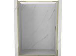 Mexen Exo Porta Doccia Scorrevole 145 Cm, Trasparente, Oro - 8151-145-000-50-00