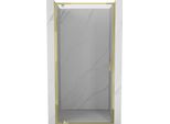 Mexen Exo Porta Doccia A Battente 90 Cm, Trasparente, Oro - 8181-090-000-50-00