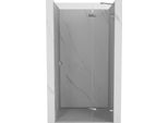 Mexen Lunar Porta Doccia Battente Destra 95 Cm, Trasparente, Cromo - 834-095-000-01-00-P