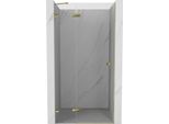 Mexen Lunar Porta Doccia Battente Sinistra 95 Cm, Trasparente, Oro - 834-095-000-50-00-L