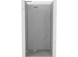 Mexen Lunar L Porta Doccia A Battente Sinistra 95 Cm, Trasparente, Oro - 834L-095-000-50-00-L