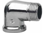 Gomito 3/8" In Ottone Cromato Ag/Ig"