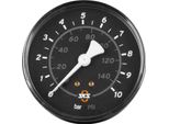 Manometro Sks 80 Mm, Per Airkompressor 10.0, Air-X-Plorer, Nero