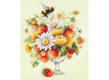 Magic Needle Zweigart Set Punto Croce Edizione "Summer Fantasy"", Schema Di Conteggio, 20X23Cm"