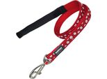 Guinzaglio Per Cani Red Dingo Red Dots (1,2 X 120 Cm)