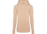 Just Hoods JH001F | Felpa Con Cappuccio Girlie College / Felpa Con Cappuccio / Wrap Certificata - Colore: Nude - Taglia: S