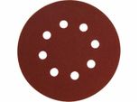 Extol Premium 8803568 Carta Vetrata Tagliata, Gancio E Anello, Confezione. 10 Pezzi, 125 Mm, P240