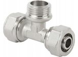 Pex T-STÜCK Verschraubt 20X3/4X20 Gz Filettatura Esterna