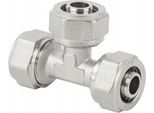 Pezzo A T In Pex, Avvitato, Ridotto, 25X20X25 Mm