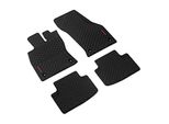 Pilot, Set Di Tappetini In Gomma Ecologica Personalizzati - Compatibili Per Audi A3 Sportback (11/12>04/20) - Volkswagen Golf Vii Sportsvan (05/14>08/18)
