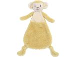 Scimmia Di Stoffa Da Coccolare Happy Horse Mano Giallo - Peluche Regalo Per Bambini
