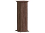Vidaxl Supporto Per Piante Effetto Quercia 33X33X100 Cm Materiale A Base Di Legno
