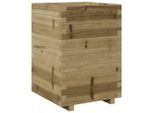 Vidaxl Fioriera 50X50X72,5 Cm Legno Di Pino Impregnato