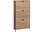 Scarpiera Aliaj, 3 Scomparti, 63,2 X 24 X 122 Cm
