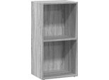 Libreria Grigia Sonoma 40X30X77 Cm In Materiale Ligneo