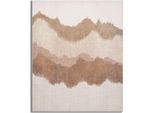 Furnlux Arte Da Parete Marrone-Beige 80Cm / Colore Principale: Beige / Dimensioni: 80 X 100 X 4 Cm