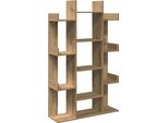 Vidaxl Libreria Artisan In Rovere 86X25,5X140 Cm Materiale A Base Di Legno