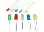 300PCS 3Mm 5Mm Led Kit Di Diodi Luminosi Giallo/Verde/Blu/Rosso/Bianco