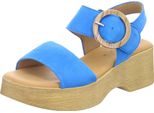 Gabor Sandali/Sandalette Da Donna In Pelle Scamosciata Blu Dimensioni: 40,5