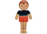Figura Della Casa Delle Bambole Tender Leaf - Bambola Giocattolo In Legno Padre Caramel