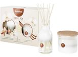 Set Regalo Bolsius Candela Profumata E Bastoncini Profumati Vanilla Delight 2 Pezzi