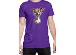 Maglietta Da Uomo Funny Dogs Breeds Chihuahua Dog Breed, Man Xl , Lilas