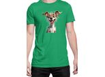 Maglietta Da Uomo Funny Dogs Breeds Chihuahua Dog Breed, Man M , Vert