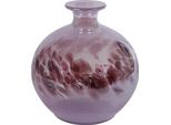 Vaso Orla In Vetro Viola 22X22X23,5Cm Design Moderno