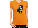 Maglietta Da Donna Dogs Breeds Weimaraner Dog Breed 007, Lady S , Orange