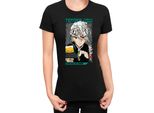 Maglietta Da Donna Demon Anime Slayer Kimetsu No Yaiba Uzui Tengen 001, Lady 2XL , Noir
