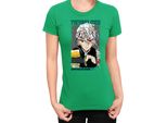 Maglietta Da Donna Demon Anime Slayer Kimetsu No Yaiba Uzui Tengen 001, Lady Xs , Vert