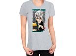 Maglietta Da Donna Demon Anime Slayer Kimetsu No Yaiba Uzui Tengen 001, Lady M , Gris