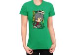 Maglietta Da Donna Demon Anime Slayer Kimetsu No Yaiba Chibi Giyu Tomioka, Lady S , Vert