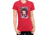 Maglietta Da Donna Demon Anime Slayer Kimetsu No Yaiba Chibi Kocho Shinobu, Lady Xl , Rouge