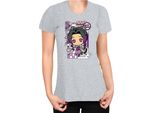 Maglietta Da Donna Demon Anime Slayer Kimetsu No Yaiba Chibi Kocho Shinobu, Lady S , Gris