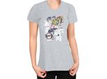 Maglietta Da Donna Demon Anime Slayer Kimetsu No Yaiba Giyu Tomioka 02, Lady Xl , Gris