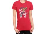 Maglietta Da Donna Demon Anime Slayer Kimetsu No Yaiba Giyu Tomioka 02, Lady Xl , Rouge