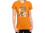 Maglietta Da Donna Demon Anime Slayer Kimetsu No Yaiba Giyu Tomioka 02, Lady Xl , Orange