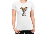 Maglietta Da Donna Funny Dogs Breeds Chihuahua Dog Breed, Lady Xl , Blanc