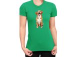Maglietta Da Donna Funny Dogs Breeds Novia Scotia Duck Tolling Retriever Dog Breed, Lady M , Vert